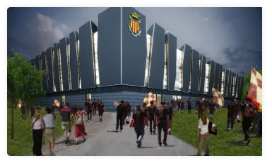 Sports Arena Palacoccia stadium security implementation